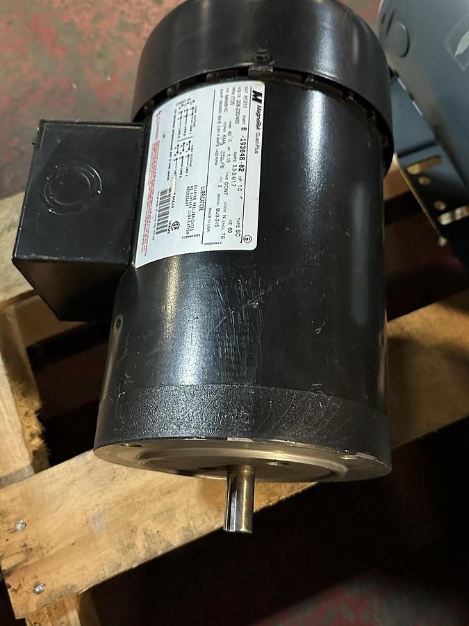 Magnetek,H1011,MOTOR 1Hp 1725 RPM 208-230/460