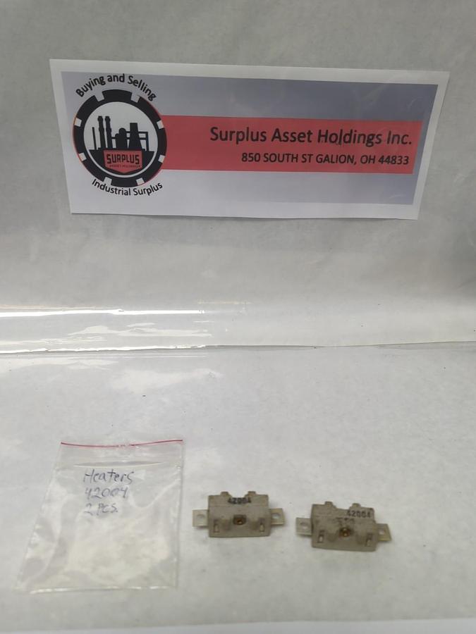 Used ARROW HART,42004,OVERLOAD HEATER ELEMENT LOT OF 2 PRE-OWNED