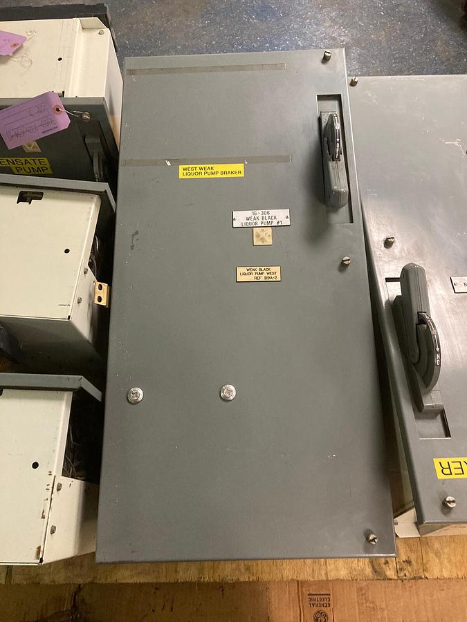 Used Allen-Bradley,2100 2112B,Size 3 Fused MCC 32 INCH Starter Feeder Bucket