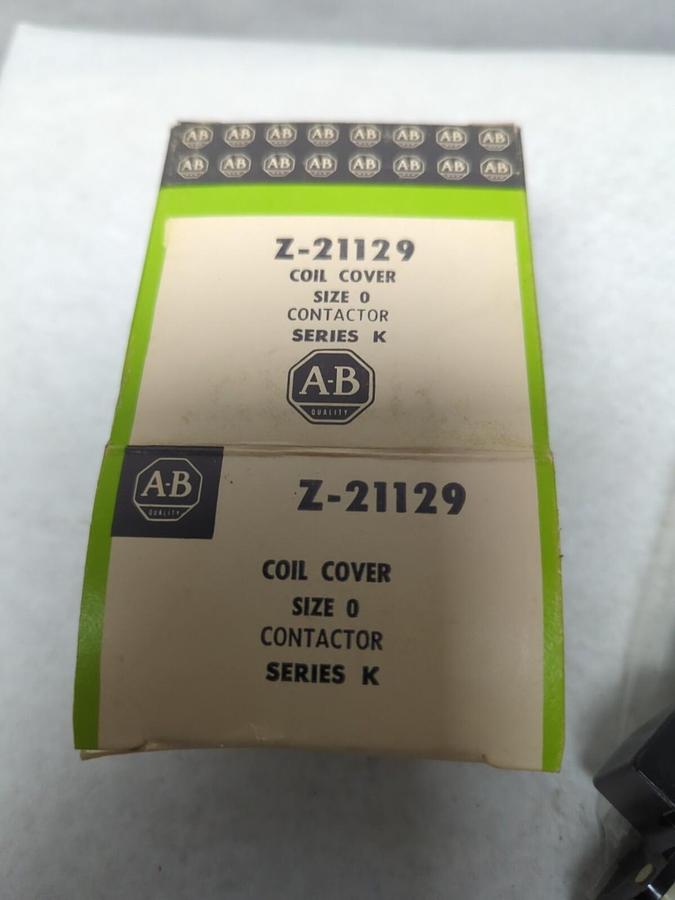 ALLEN-BRADLEY,Z-21129,COIL COVER SIZE 0 SERIES K NOS
