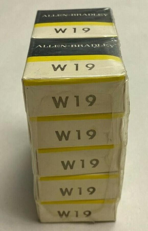 Allen-Bradley,W19,Heater Lot Of 10 New In Package