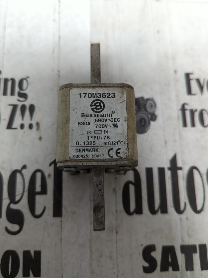 COOPER BUSSMANN,170M3623,LOW-VOLTAGE SPECIAL FUSE 630A/690V..NOS