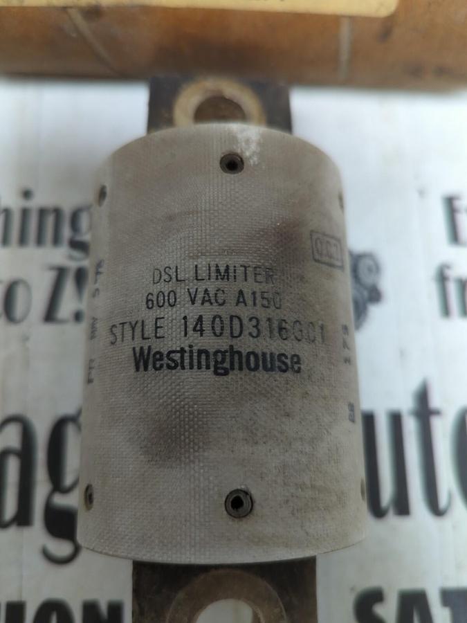 WESTINGHOUSE,140D316G01,DSL LIMITER 600 VAC/ 150 AMP NOS