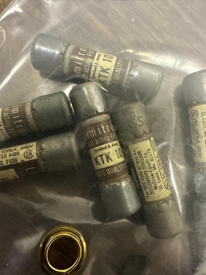LImitron,KTK-10,Fast Acting Fuse LOT of 10