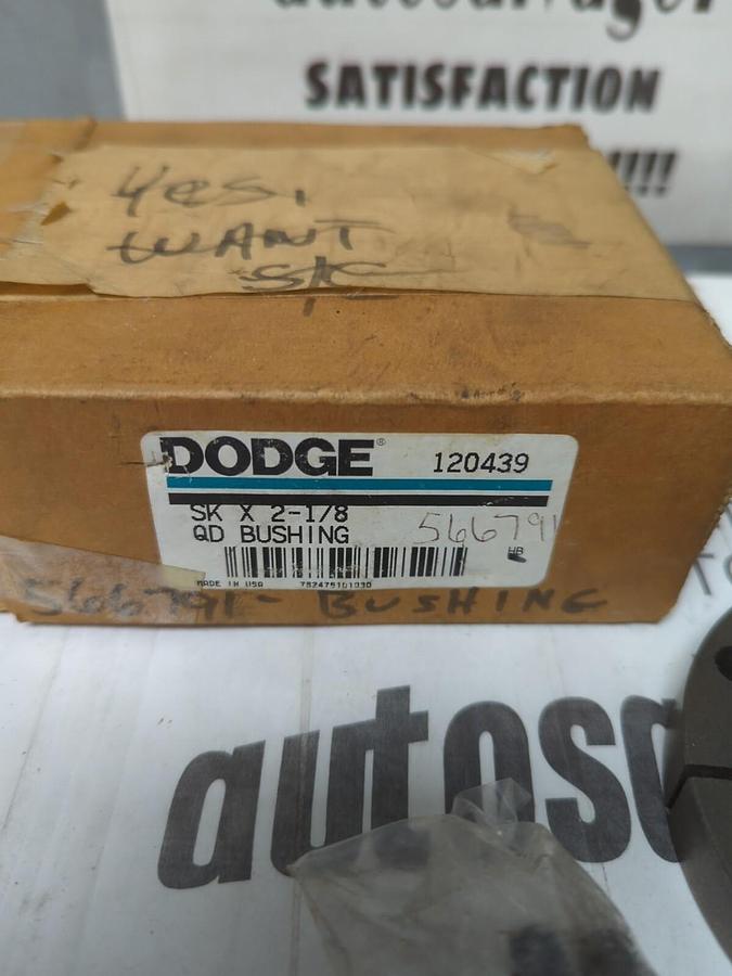 DODGE,120439,SKX2-1/8 QD BUSHING