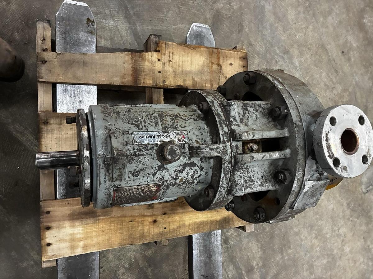 Used DURCO,2X3X15-10A/96,MARK III SS CENTRIFUGAL PUMP NEEDS REBUILD DOESNT TURN