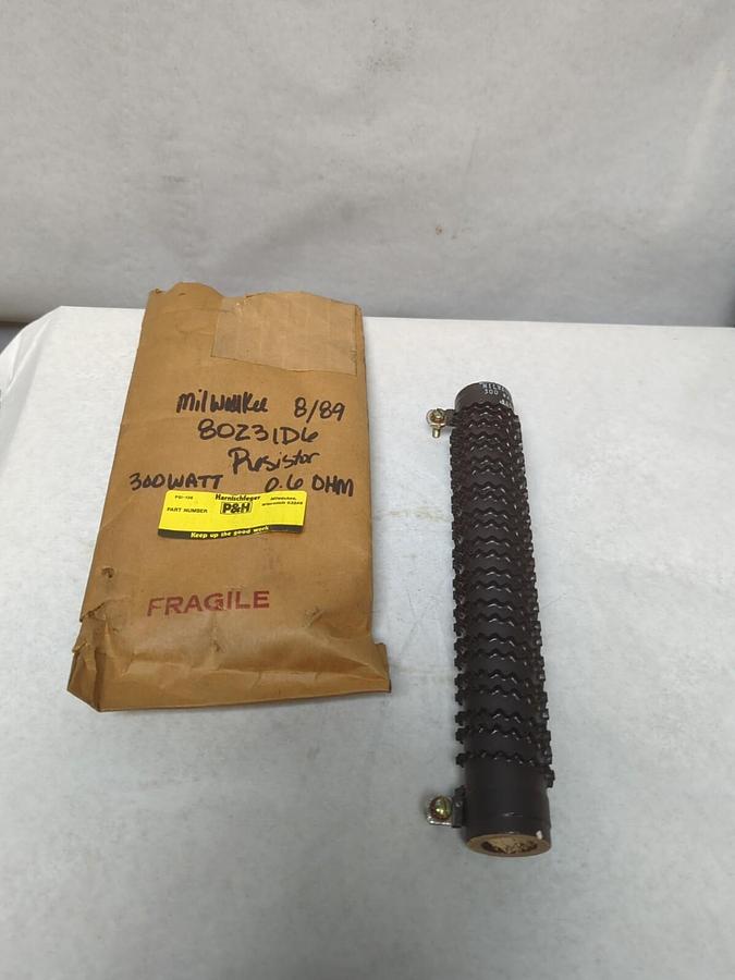 MILWAUKEE,80Z31D6,RESISTOR 300 WATT 0.06 OHM NOS
