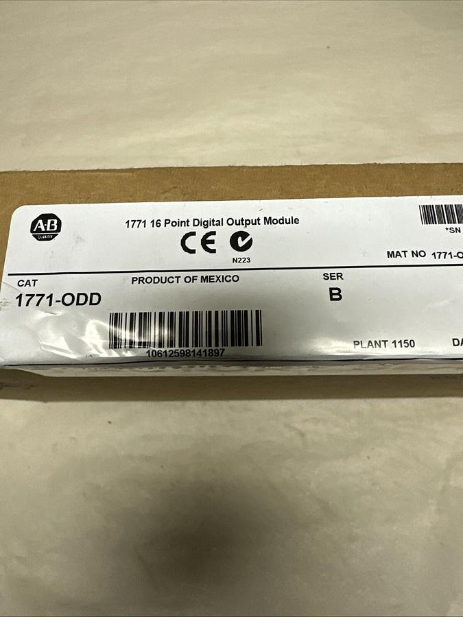 Used Allen Bradley,1771-ODD,Point Output Module REFURBISHED