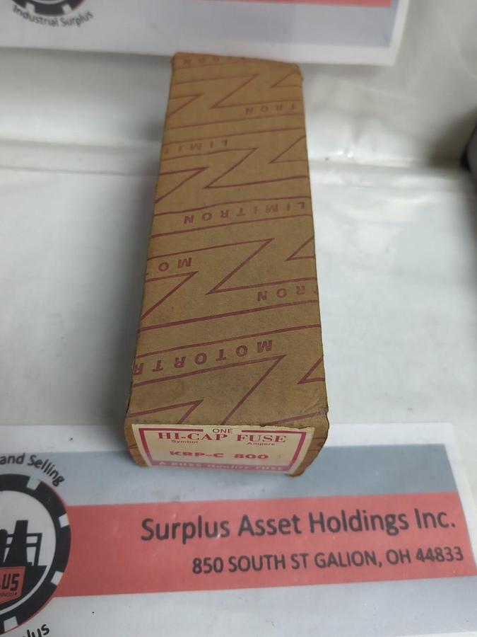 COOPER BUSSMANN,KRP-C 800,HI-CAP 800 AMP FUSE NOS