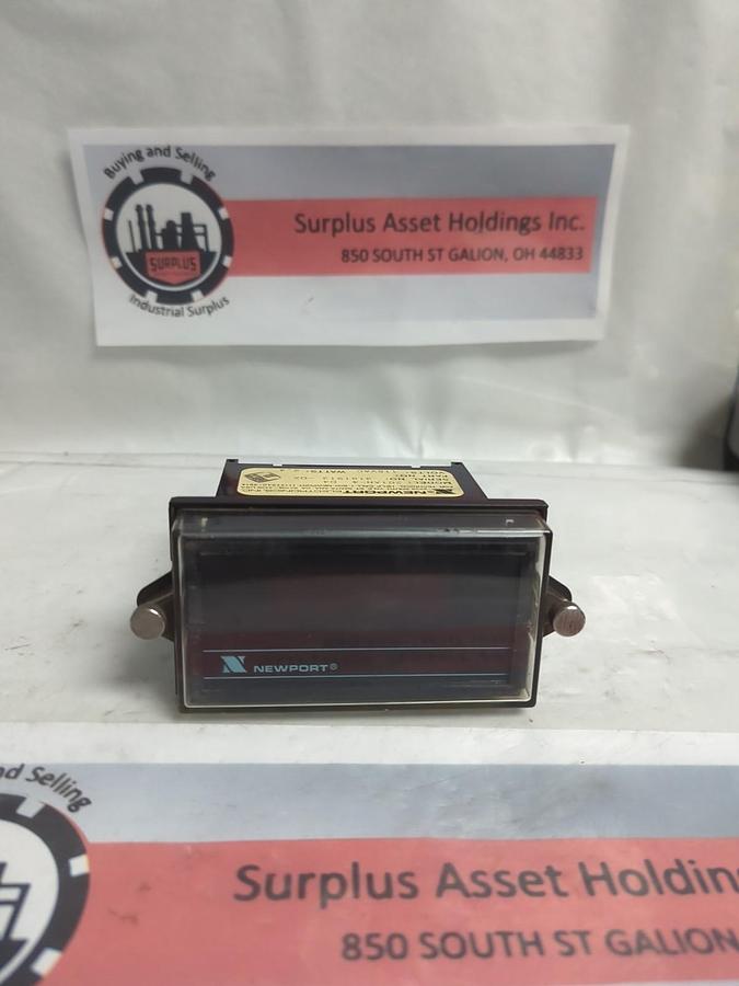 Used NEWPORT,201AN-4 D4,DIGITAL METER 115VAC 2.4 WATTS PRE-OWNED
