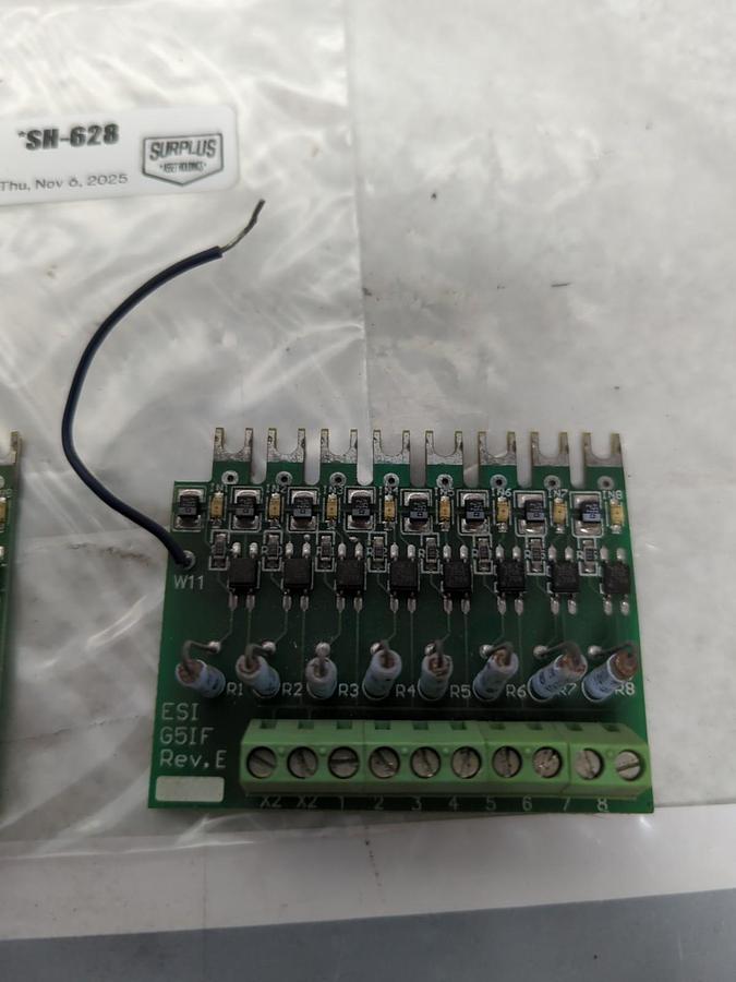 Used MAGNATEK,ESI G51F,INVERTER PCB BOARD REV E LOT OF 2 PRE-OWNED