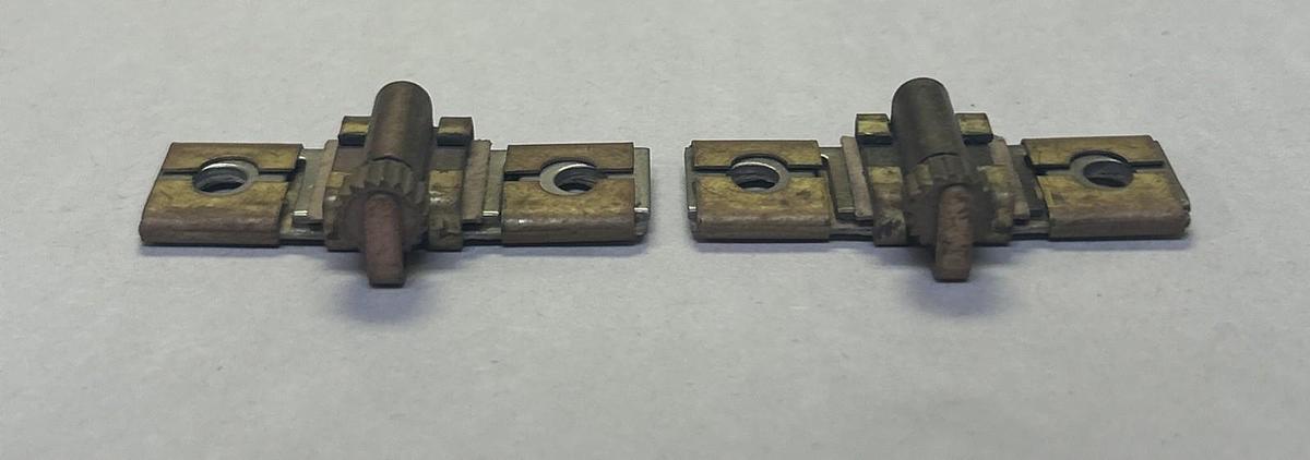 Used SQUARE D,B10.2,THERMAL OVERLOAD HEATER ELEMENT LOT OF 2