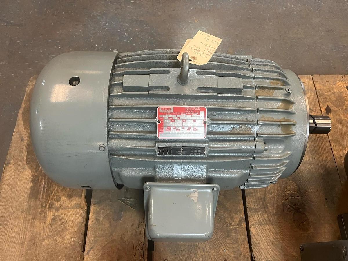 LINCOLN,D-BU2450C2,MOTOR 20HP 1170RPM 286TC