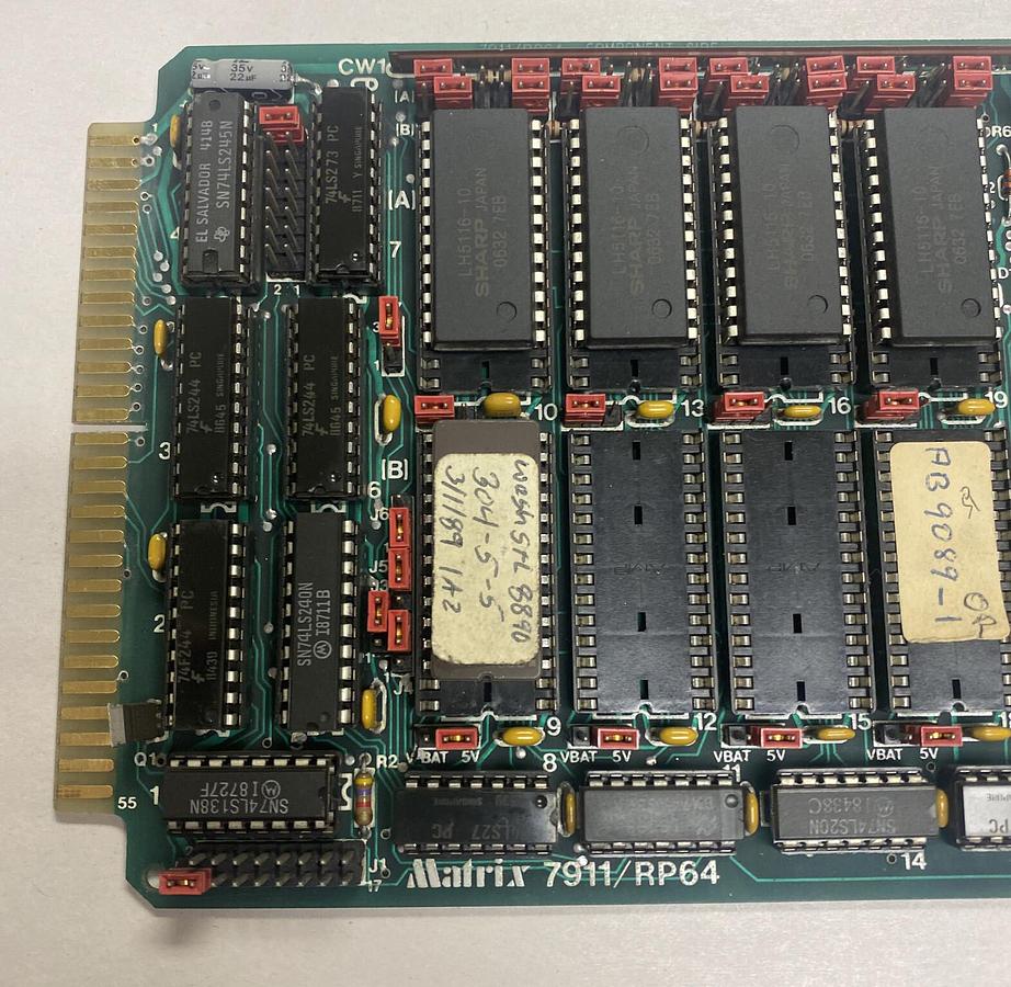 MATRIX,7911/RP64,PCB MEMORY MODULE ASSY NOS