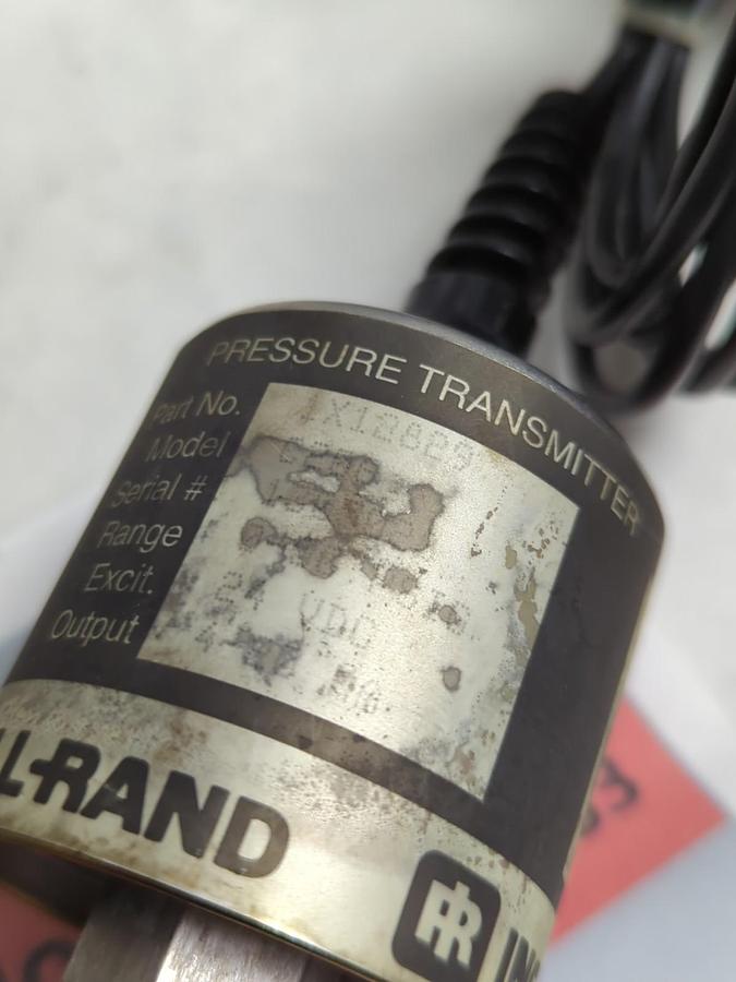 Used INGERSOLL-RAND,1X12829,PRESSURE TRANSMITTER PRE-OWNED