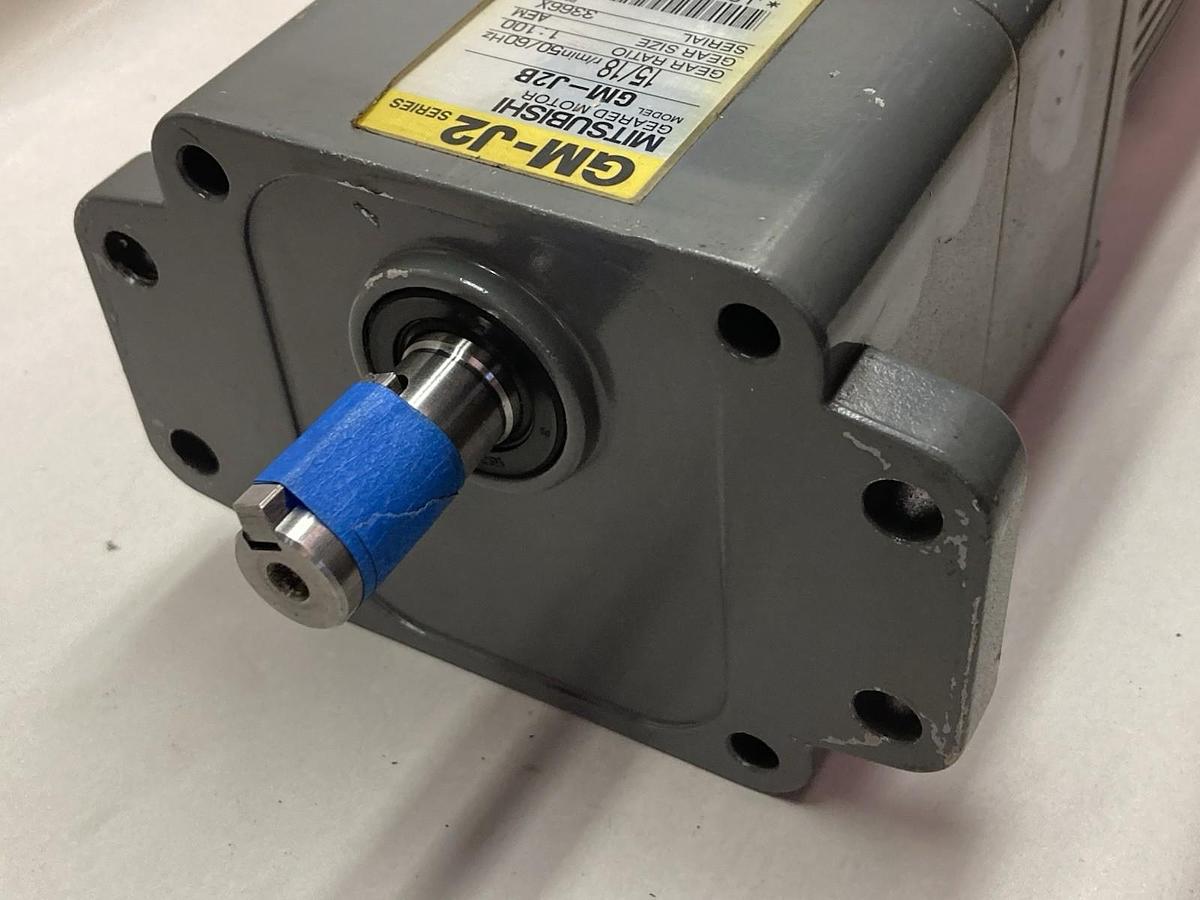 Mitsubishi,GM-J2B,3-Phase Geared Motor 90 Watts 50/60Hz Gear Ratio 100:1