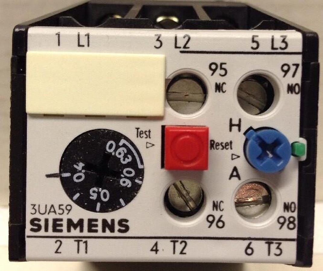 Siemens,3UA59,Overload Relay NIB