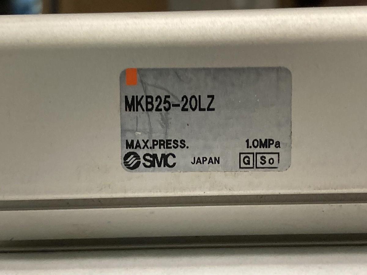 Used SMC,MKB25-20LZ,Cylinder Rotary Clamp