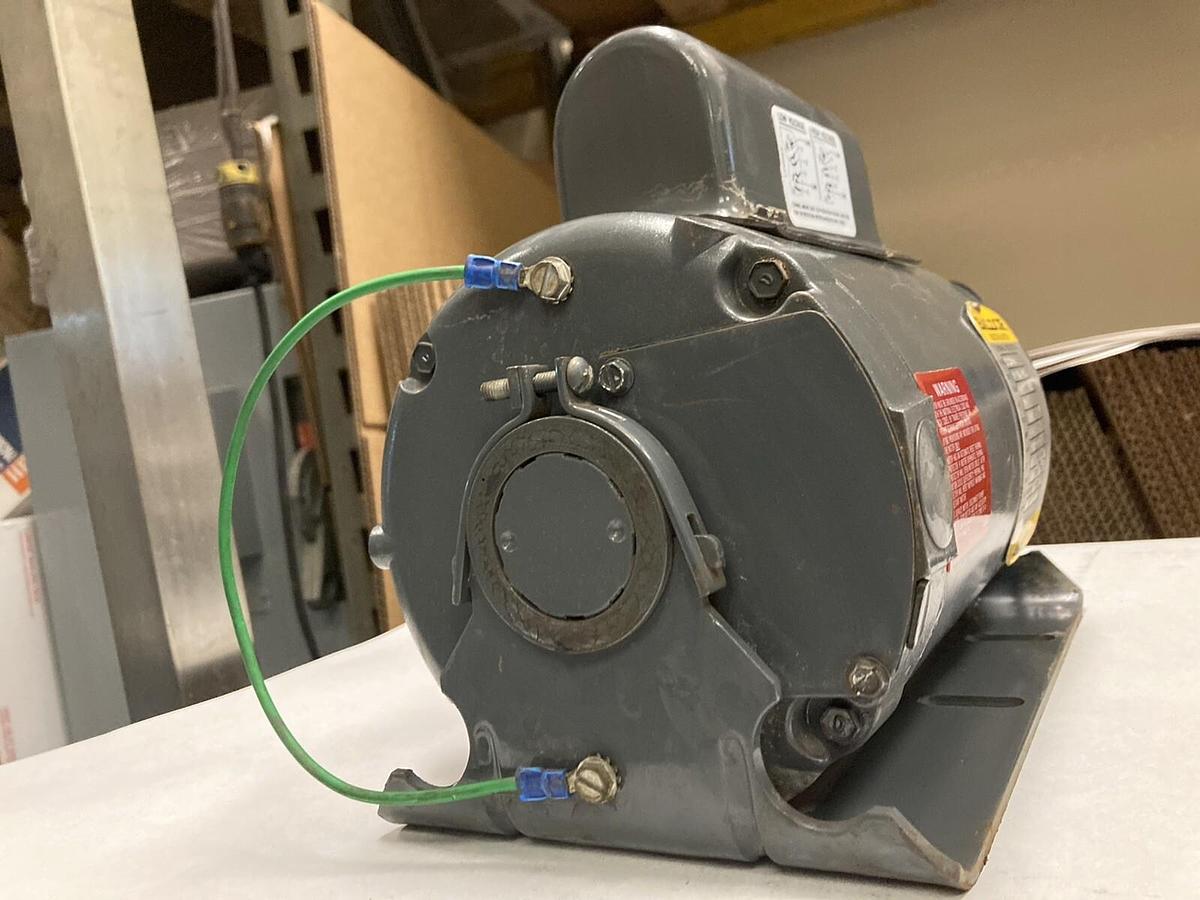 Used Baldor,CHC3414A,1/4Hp Motor 1100 RPM 115/230 Volts 48Z Frame