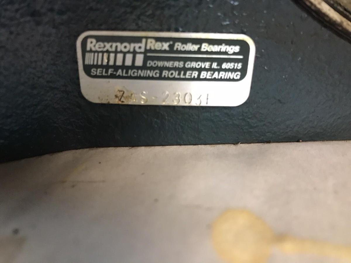 Rexnord,ZAS-2303F,illow Block Bearing 3-3/16 INCH Four Bolt