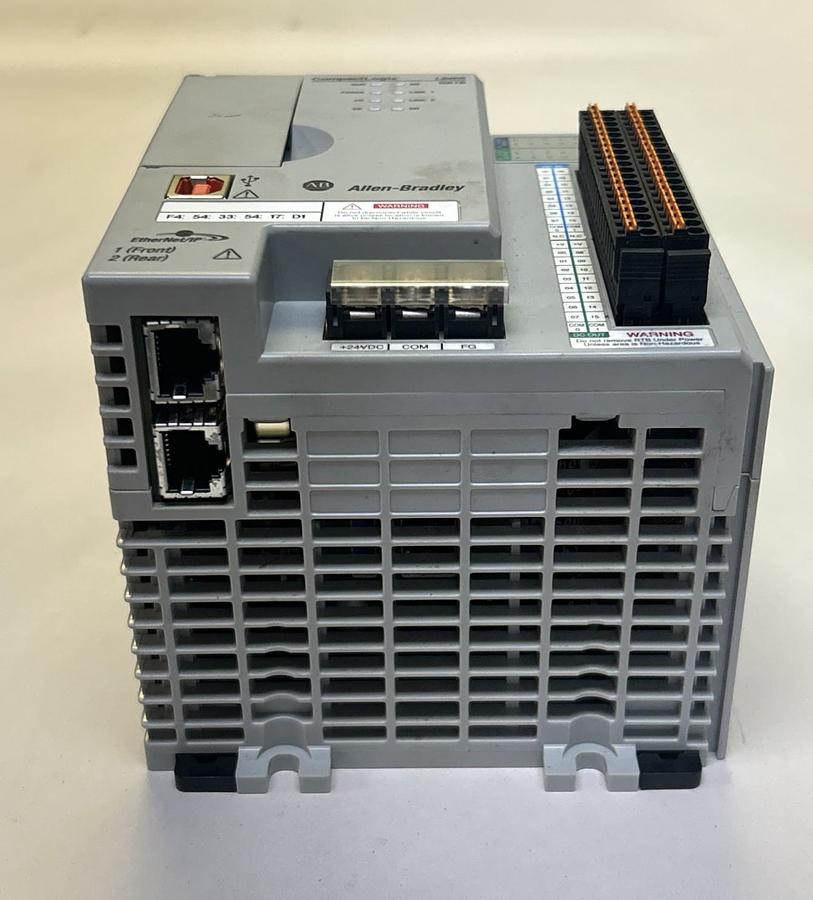 Used ALLEN BRADLEY,1769-L24ER-QB1B,COMPACTLOGIX CONTROLLER