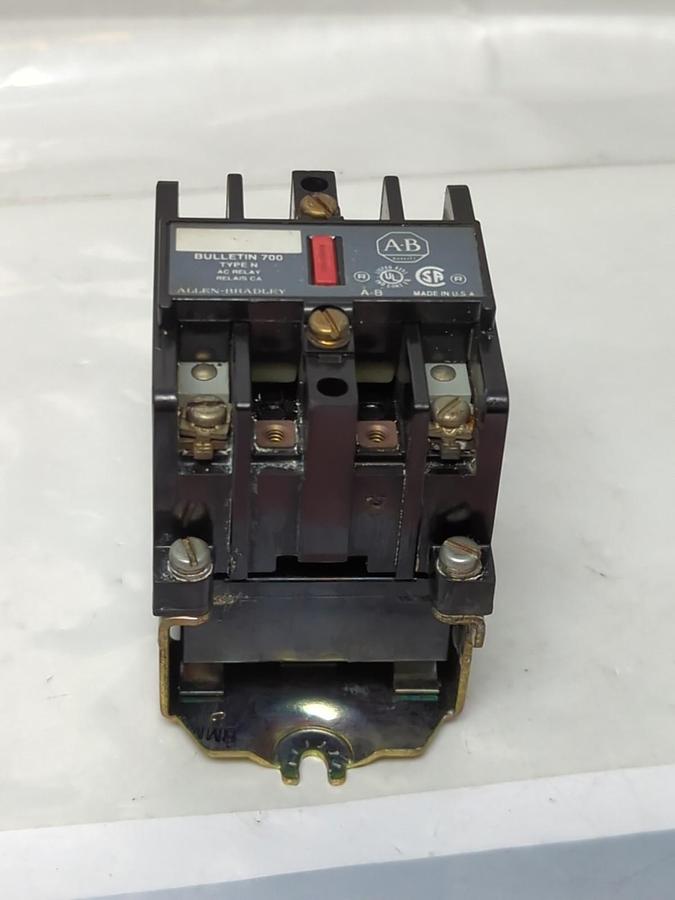 Used ALLEN BRADLEY,700-N200A1,TYPE N AC RELAY PRE-OWNED