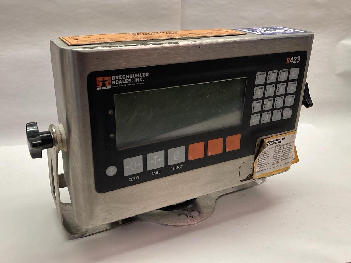 Used Brechbuhler Scales Inc,Model R423,Scale Display Only