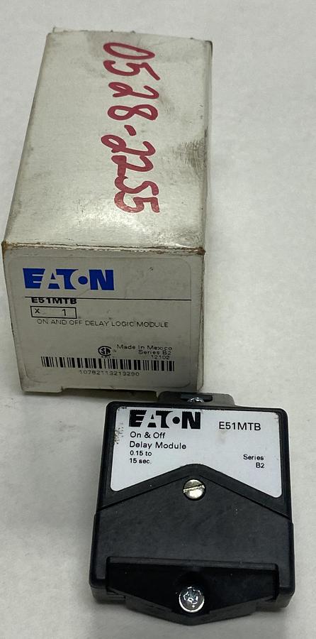 Used EATON,E51MTB,ON & OFF DELAY LOGIC MODULE NEW