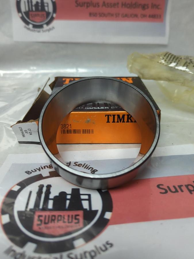 TIMKEN,3821,ROLLER BEARING CUP NOS