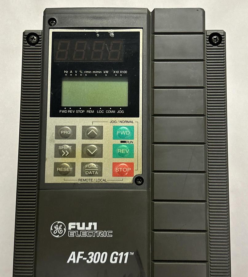 Used GENERAL ELECTRIC FUJI,6KG1143005X1B1,AC DRIVE 5HP 13.6A 380/480V