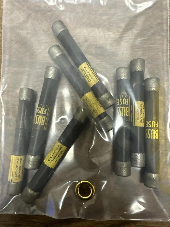 Buss,HVA-3/8,High Voltage Fuse LOT of 8