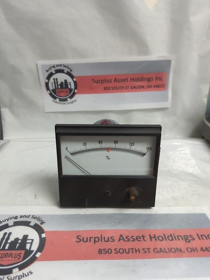 Used WESCHLER INSTRUMENTS,BE/MR4-14-07/0-150MVDC,METER REAY/CONTROLLER 0-150%