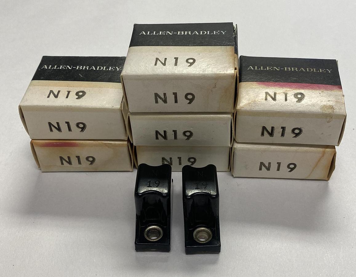 ALLEN BRADLEY,N19,OVERLOAD RELAY HEATER ELEMENT LOT OF 9 NOS