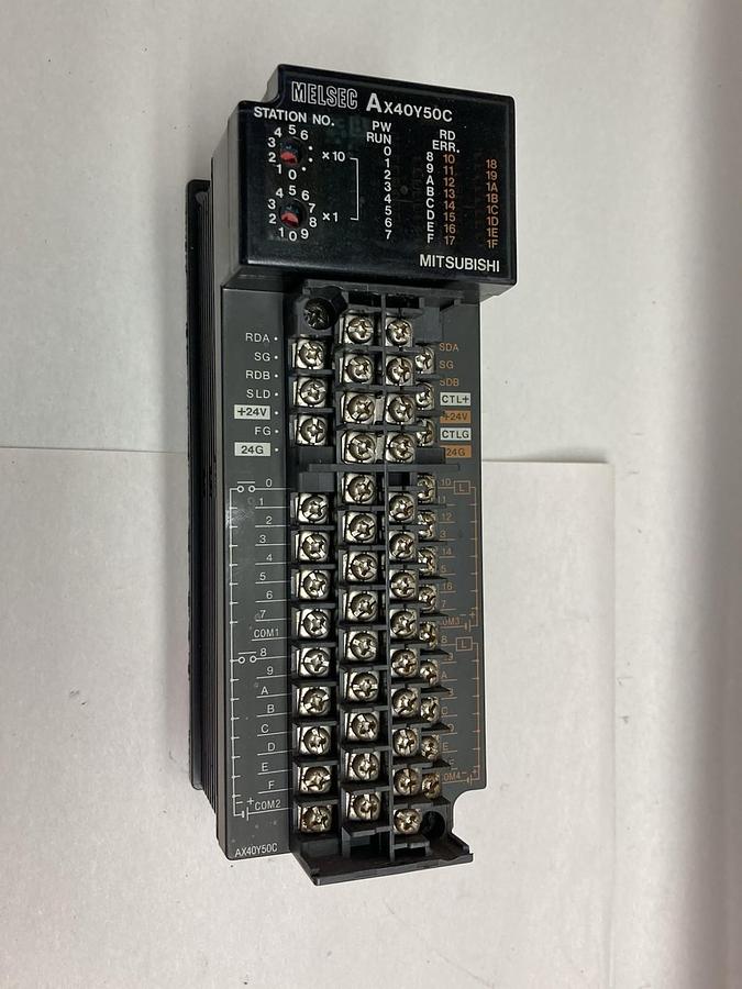 Used Mitsubishi,AX40Y50C,Input/Output Module