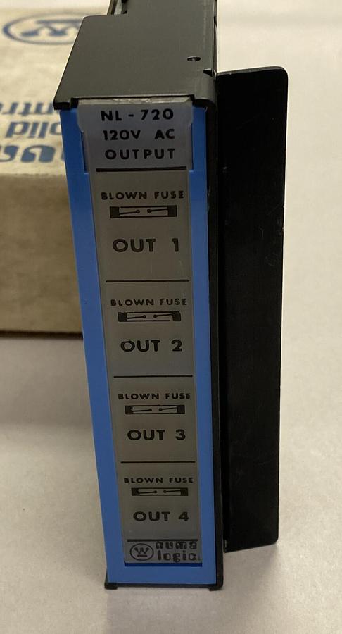 Used WESTINGHOUSE,NL-720,OUTPUT MODULE 120V