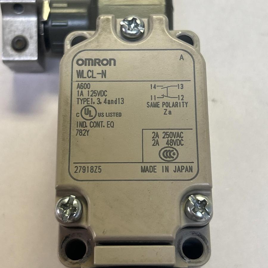Used OMRON,WLCL-N,LIMIT SWITCH