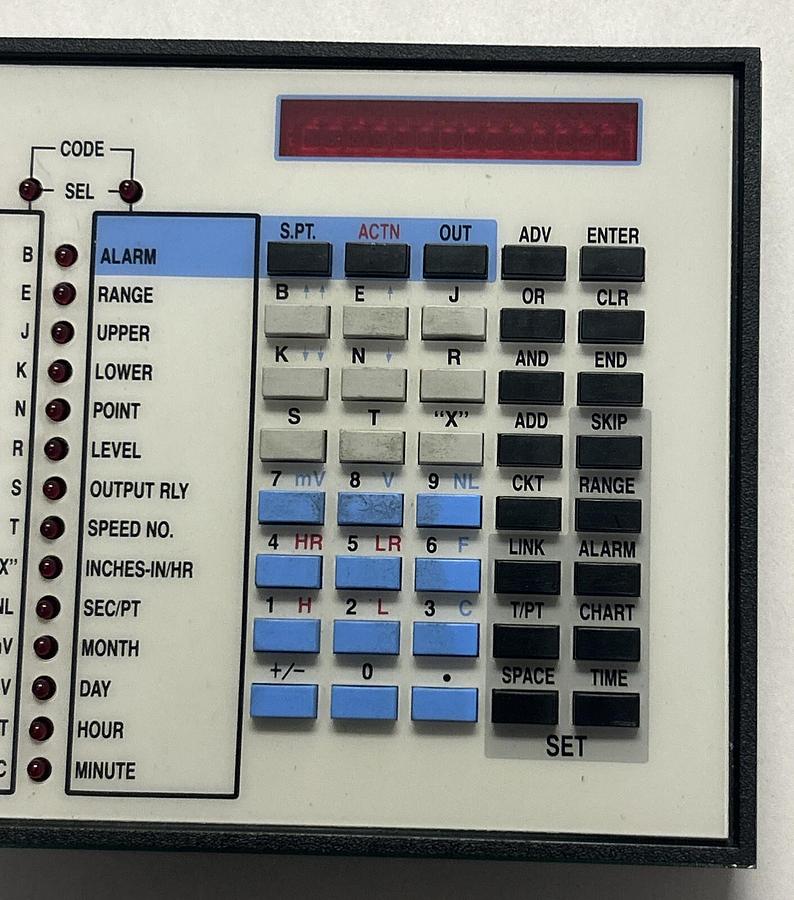 Used LEEDS & NORTHRUP,056861,KEYBOARD DISPLAY ASSEMBLY