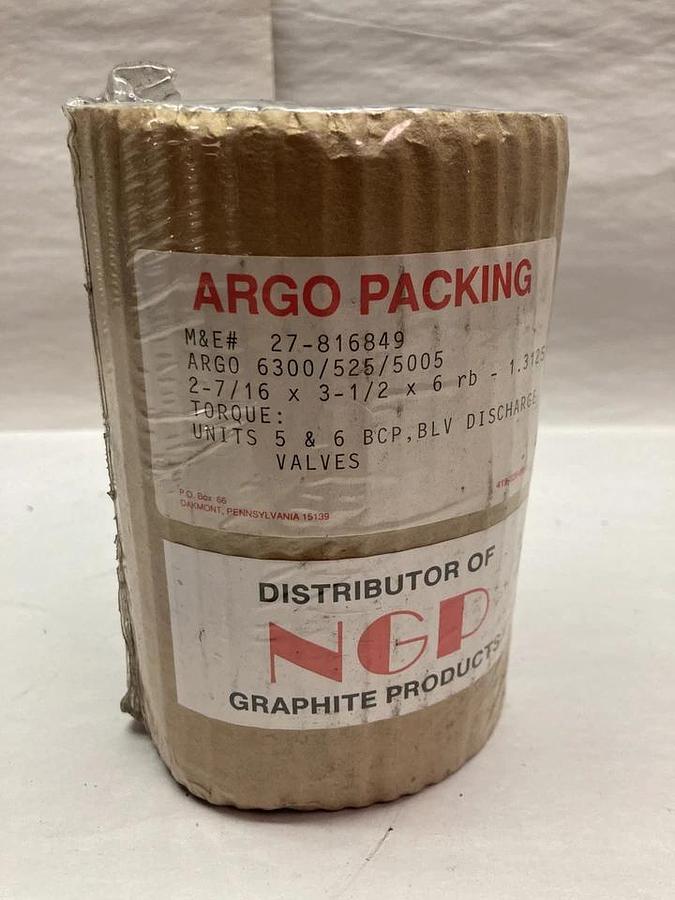 Argo Packing,27-816849,Packing Rings
