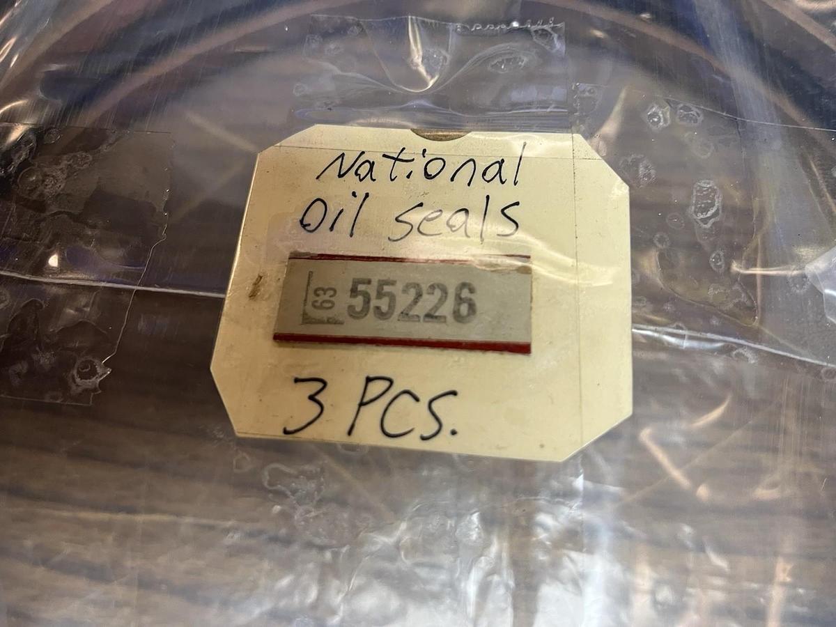NATIONAL,55226,OIL SEAL LOT OF 3