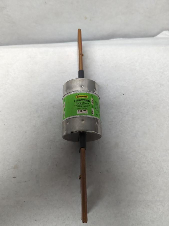 Used COOPER BUSSMANN,FRS-R-300,FUSETRON 300 AMP FUSE PRE-OWNED