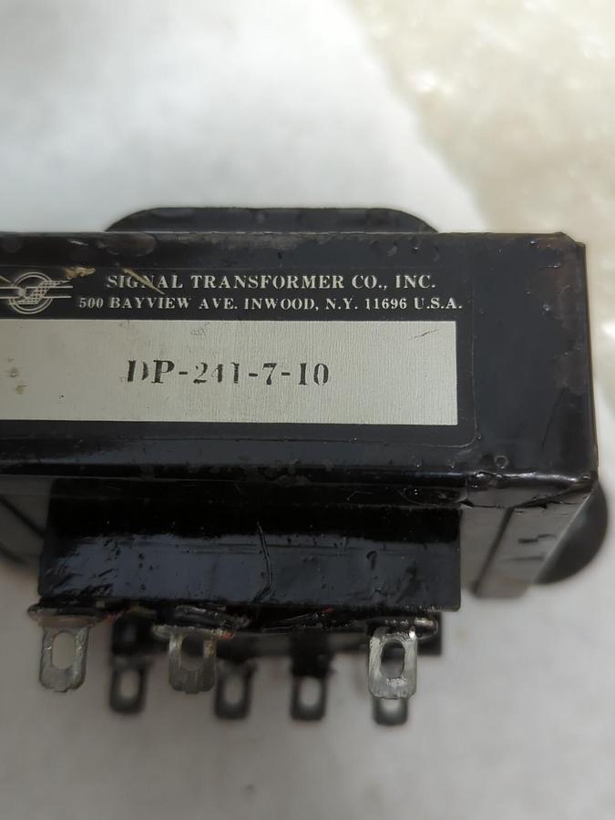 SIGNAL TRANSFORMER,DP-241-7-10,TRANSFORMER NOS
