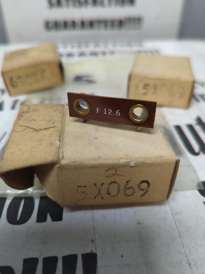 DAYTON ELECTRIC,5X69,STYLE F 12.6 HEATER ELEMENTS LOT OF 3 NOS