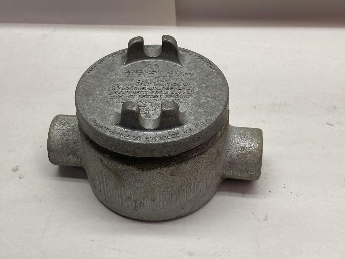 Used United Electric,699G,Type CU Outlet Enclosure