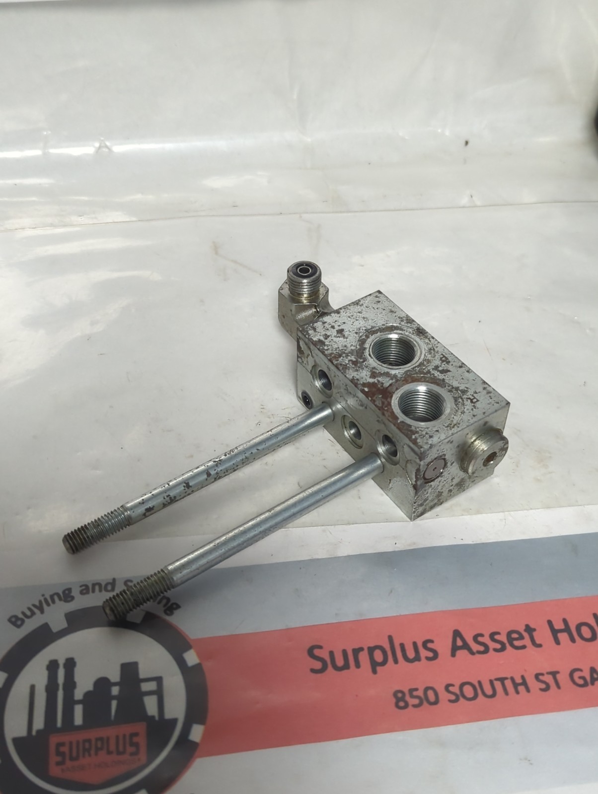 Used HAWE,7650 LS-NA 22,DIRECTIONAL LOAD VALVE ASSEMBLY PRE-OWNED