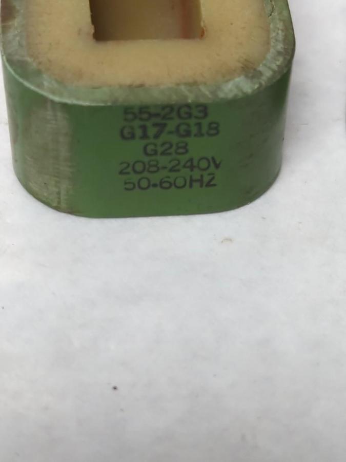 Used GENERAL ELECTRIC,55-2G3,COIL 208 240 V 50/60HZ LOT OF 3 PRE-OWNED