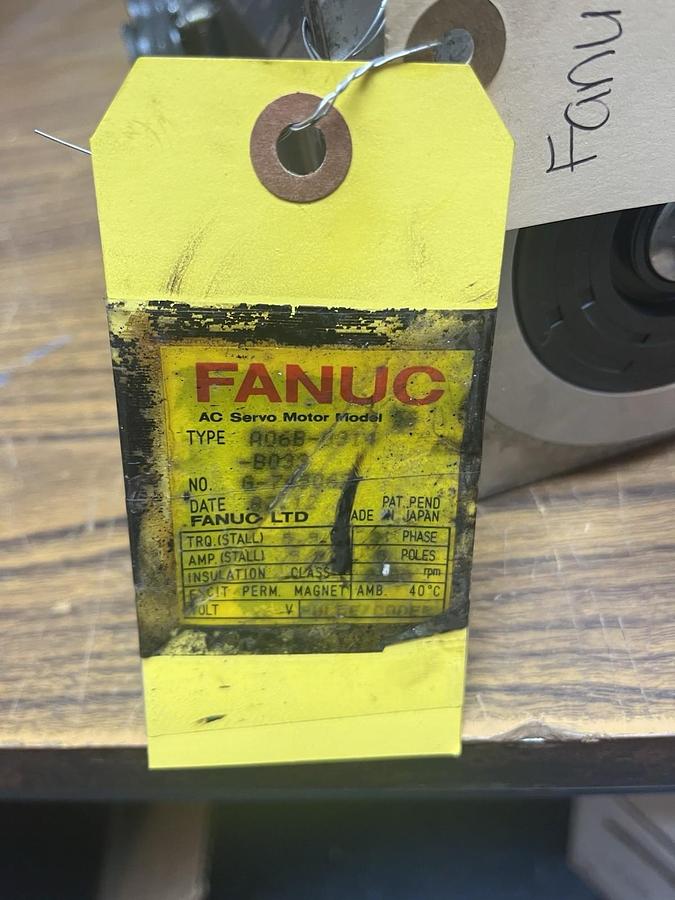 Used FANUC,A06B-0314-B033,SERVO MOTOR