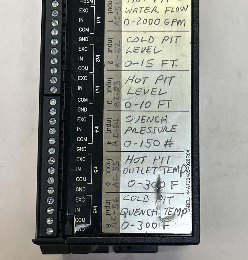 Used GE FANUC,IC660BBA026,CURRENT SOURCE ANALOG INPUT GENIUS MODULE