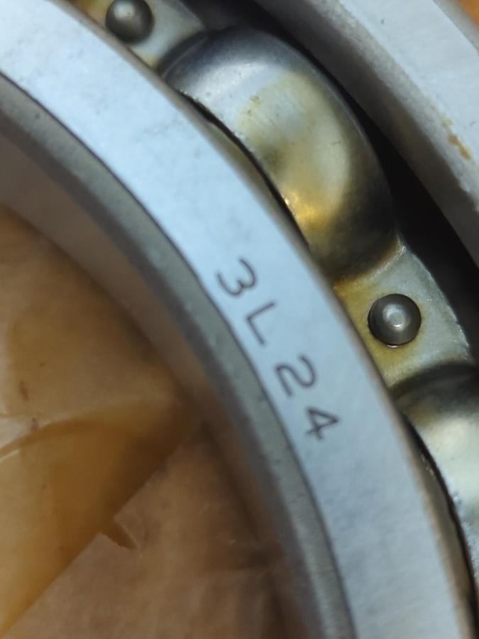 NEW DEPARTURE,3L24X10375A,DEEP GROOVE BALL BEARING NOS