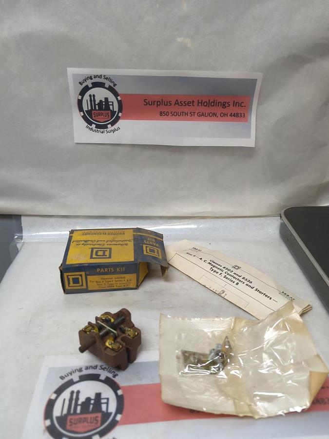 SQUARE D,9999 F-7,INTERLOCK FOR SIZE 4 TYPE F SER A&B SIZE 5 TYPE G SER B NOS