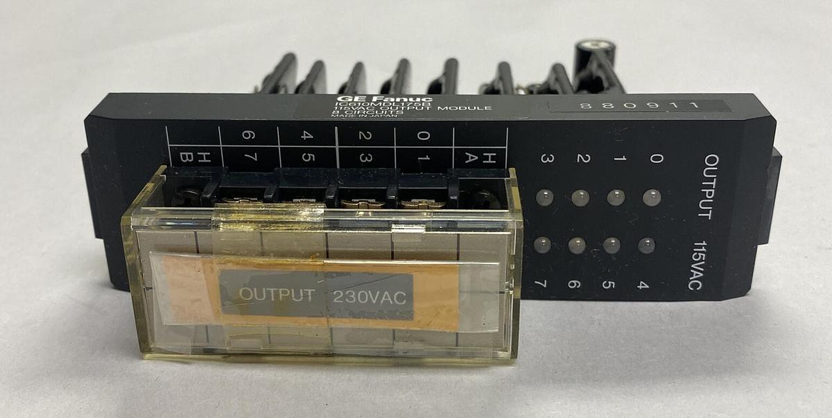 GE FANUC,IC610MDL175,OUTPUT MODULE NOS